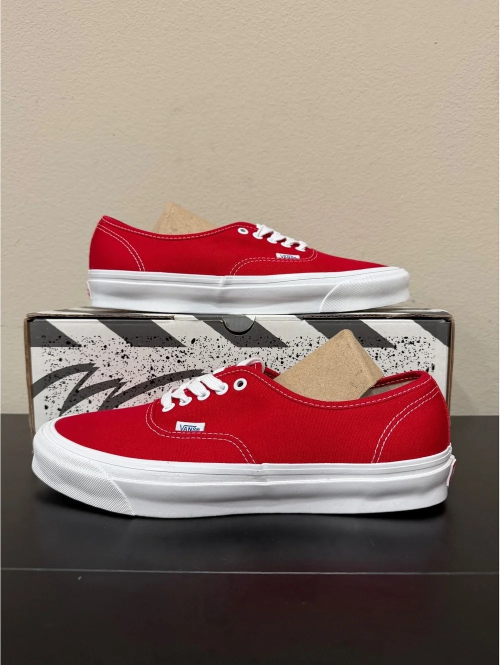 Size 12 - Vans OG Authentic LX “Red”